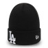Gorro New Era MLB ESSENTIAL CUFF LA DodgersBLKWHI Hombre