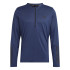 T-Shirt adidas Training 1/4-Zip Hommes Bleu