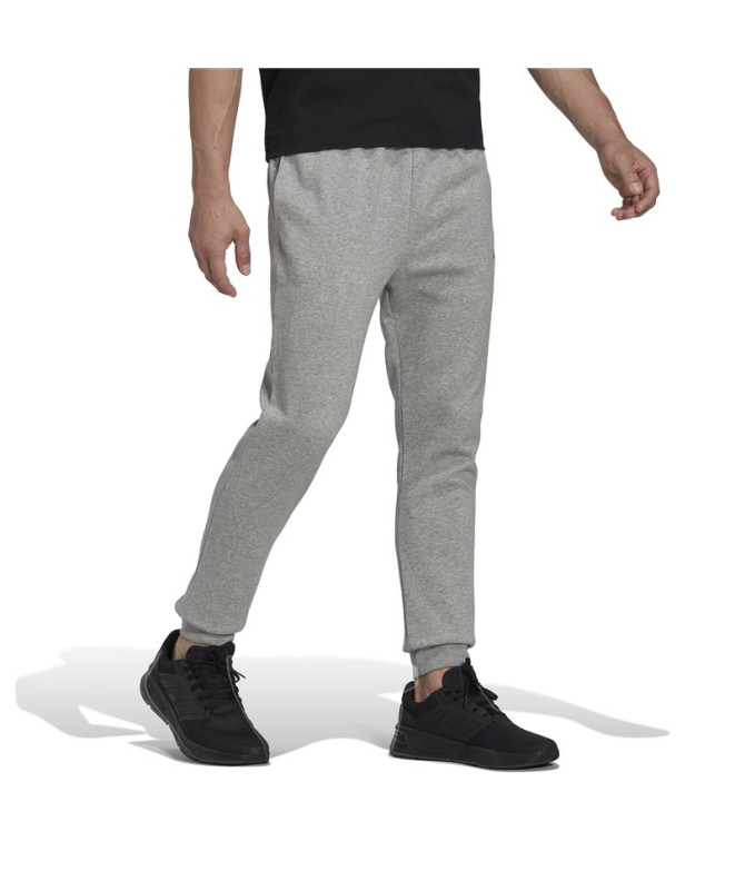 Pantalons adidas Tapered Fleece Grey Homme