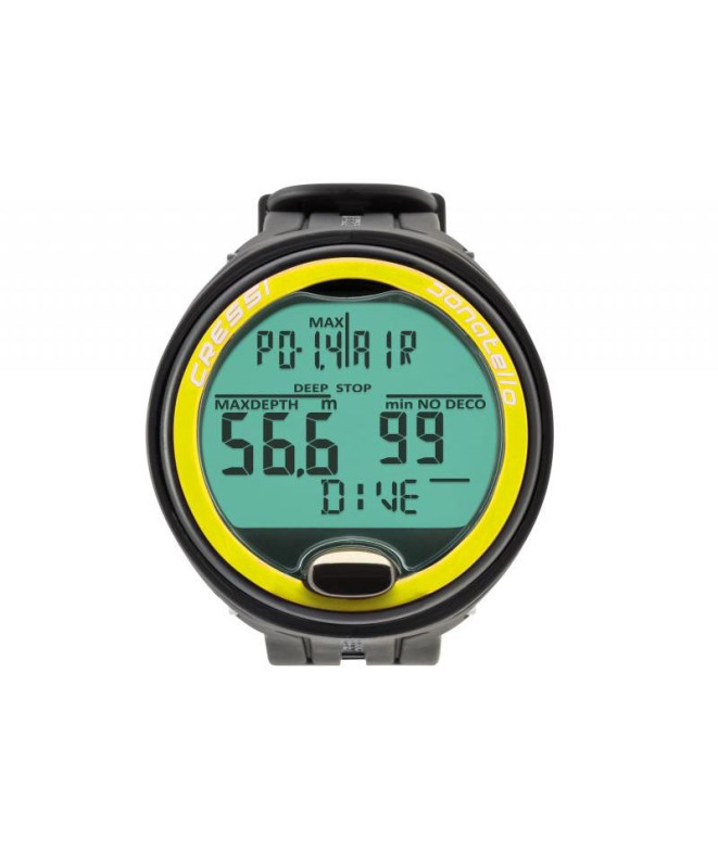 Reloj de pesca submarina Cressi Sub Donatello Yellow