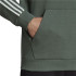 Sudadera adidas Fleece Logo Hombre Green