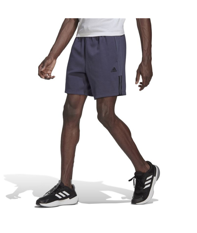 Calça yoga adidas Homem de Azul