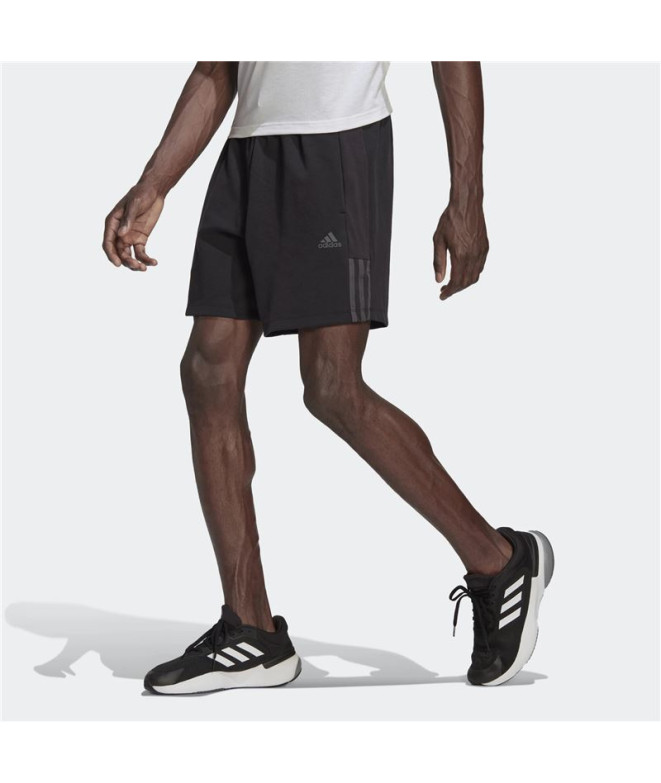 Pantalons yoga adidas Homme de Aeroready Black