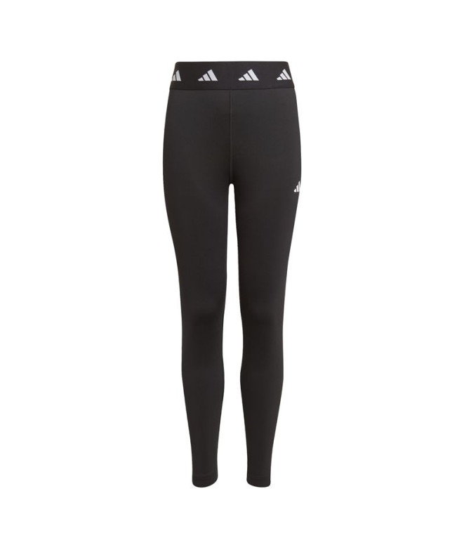 Calças adidas 7/8 AEROREADY Techfit Girl Preto