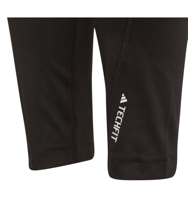 Pantalones adidas 7/8 AEROREADY Techfit Niña Black