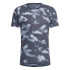 Camiseta de running adidas Allover Hombre Blue