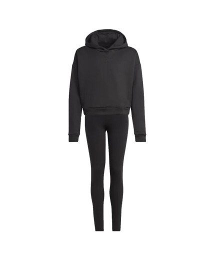 Tracksuit adidas Fleece Girl Noir