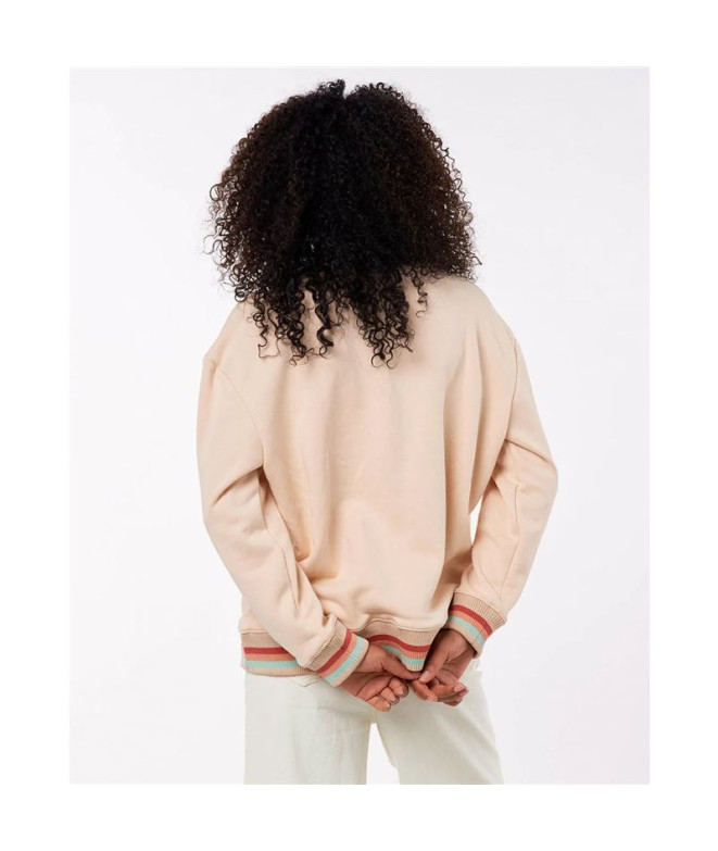 Sudadera Rip Curl Crew Striped Mujer BL