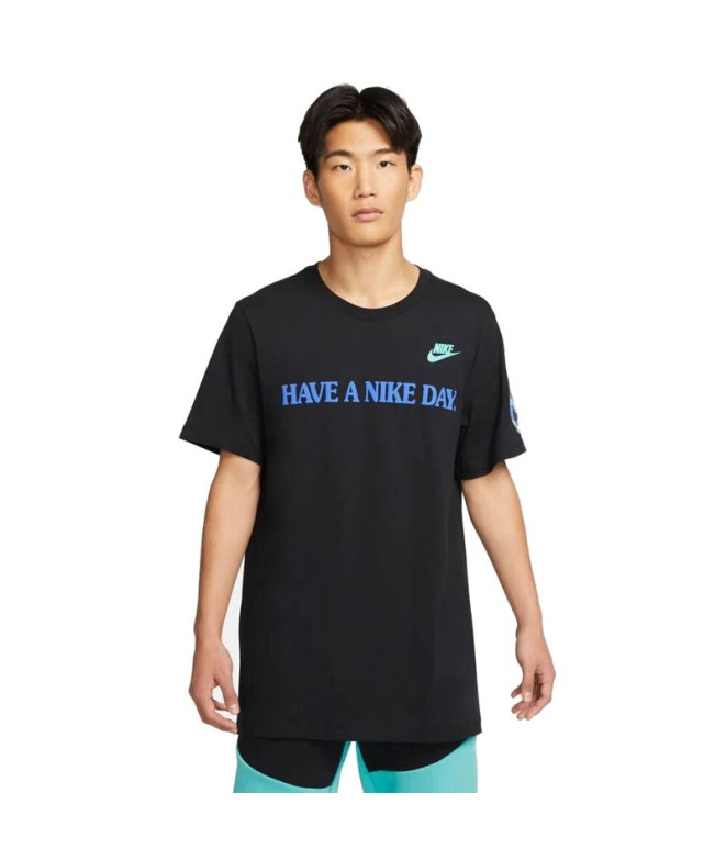 T-Shirt Nike Roupa desportiva para homem Preto