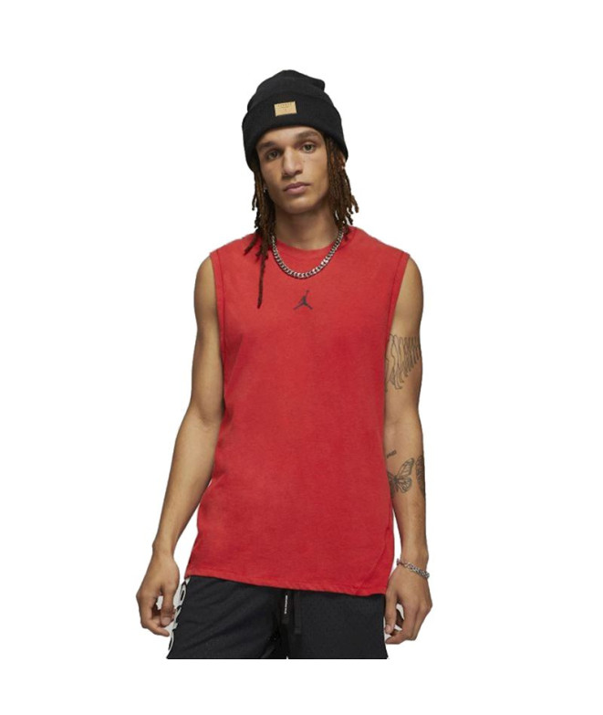 Jordan Sport Dri-FIT T-Shirt Hommes Rouge