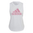T-shirt adidas AEROREADY Racerback Mulher Branco