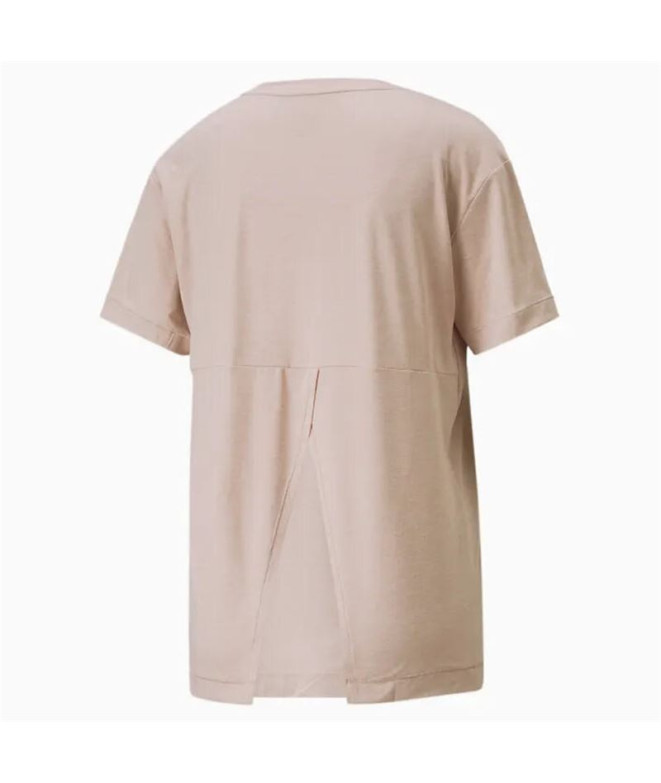 T-shirt par fitness Puma Studio Trend Femme Pink