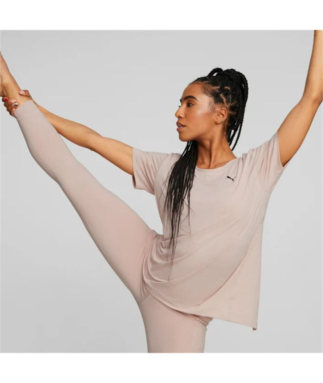 T-shirt par fitness Puma Studio Trend Femme Pink