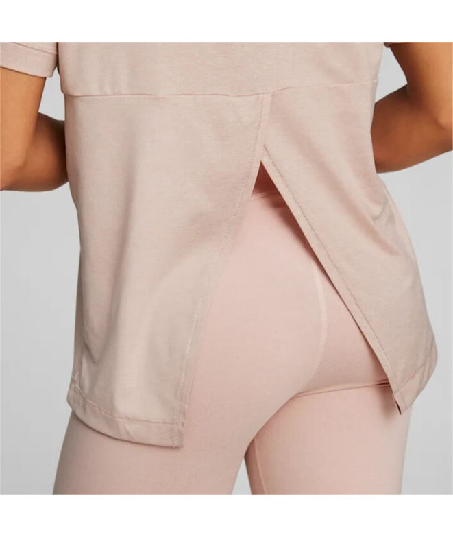 T-shirt par fitness Puma Studio Trend Femme Pink