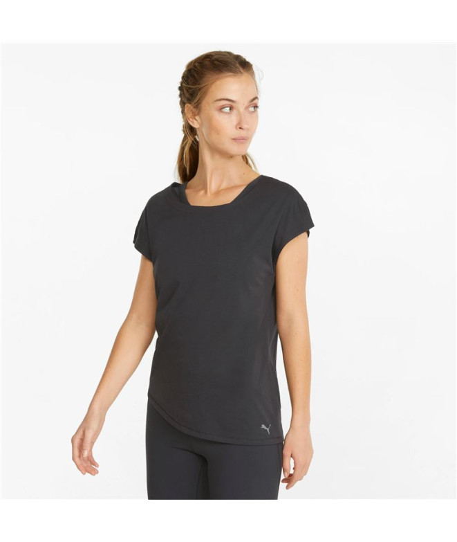 Camiseta de Yoga Puma Studio Foundation Mulher