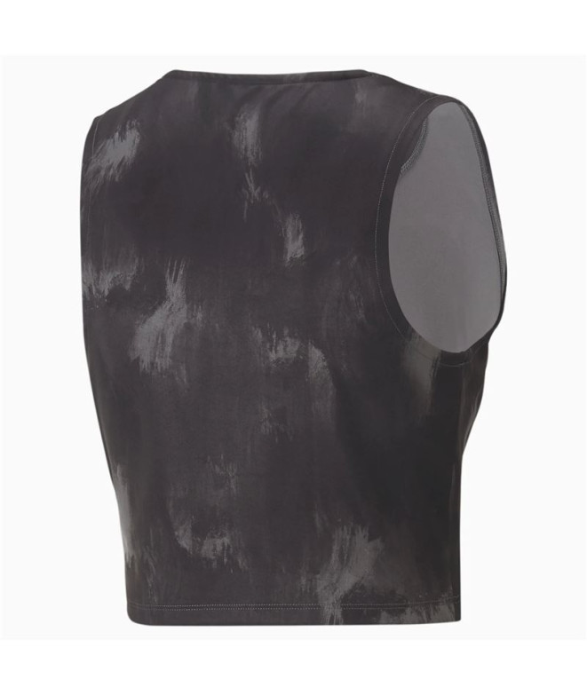 Top by fitness Puma Studio Crop Femme Black