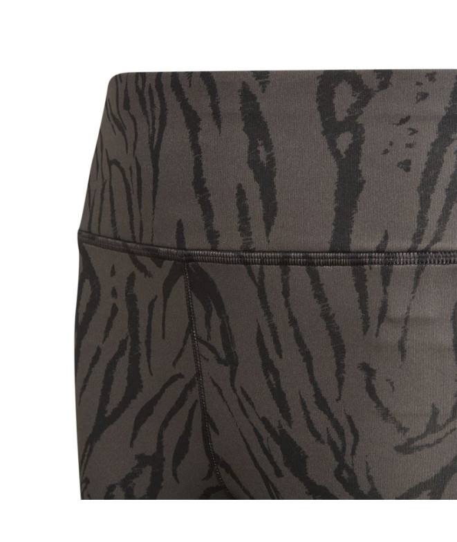 Pantalones adidas 7/8 Sport Animal Print Niña Grey