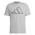Camiseta adidas Train Icons 3 Bands Hombre Grey