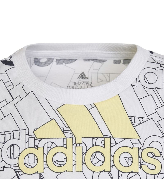 Camiseta adidas Brandlove Infantil WH