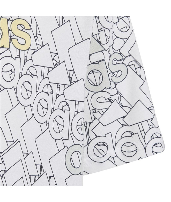 Camiseta adidas Brandlove Infantil WH