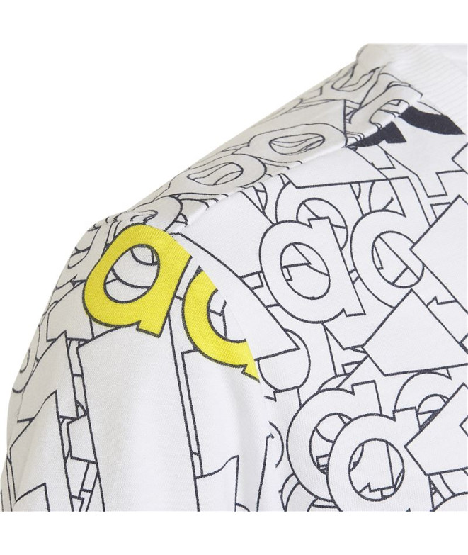 Camiseta adidas Brandlove Infantil WH