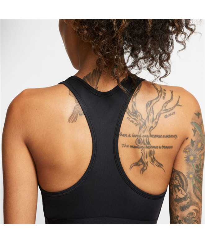 Sutiã esportivo Nike Mulher Swoosh Preto