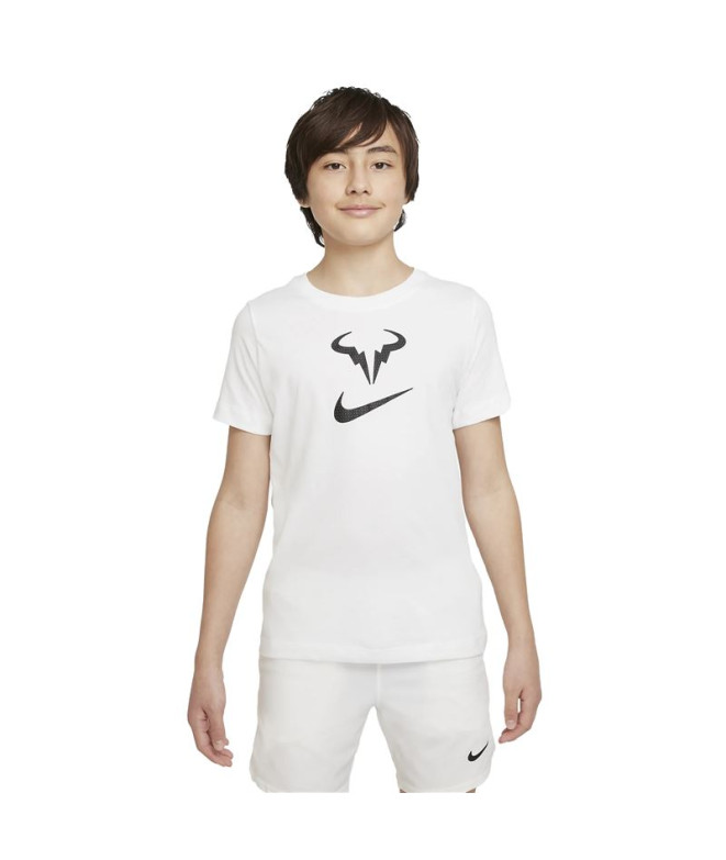Camiseta de tenis NikeCourt Dri-FIT Rafa Niño WH