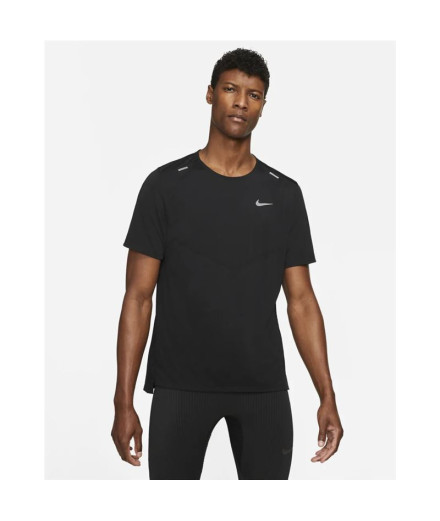 T-shirt running Nike Homme de Dri-FIT Rise 365 BK 2