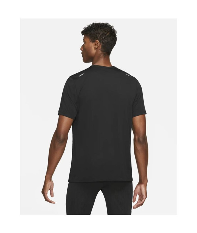T-shirt running Nike Homme de Dri-FIT Rise 365 BK