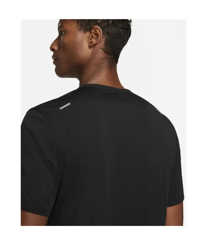 Camiseta running Nike Homem de Dri-FIT Rise 365 BK