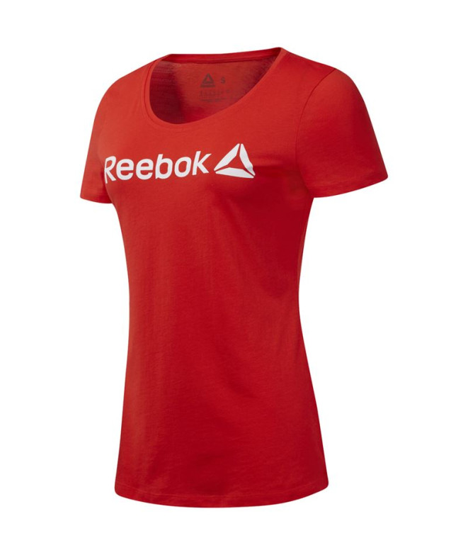 T-shirt de fitness Reebok Gola redonda