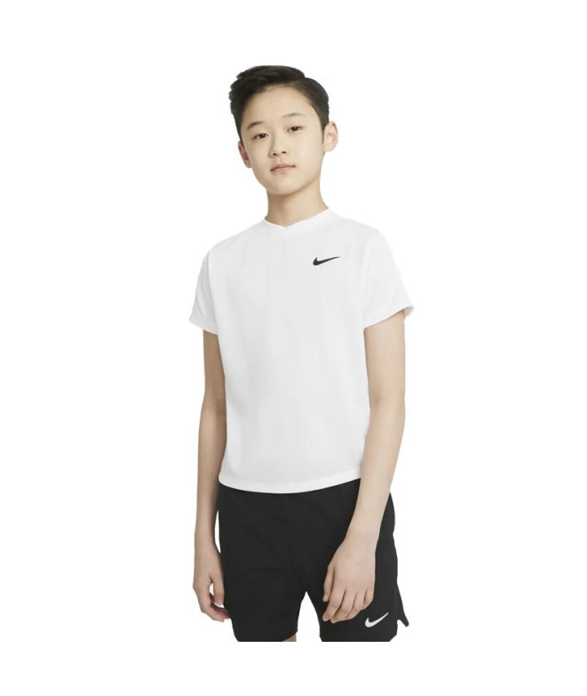 Camiseta Nike Court Dri-FIT Victory Niño White