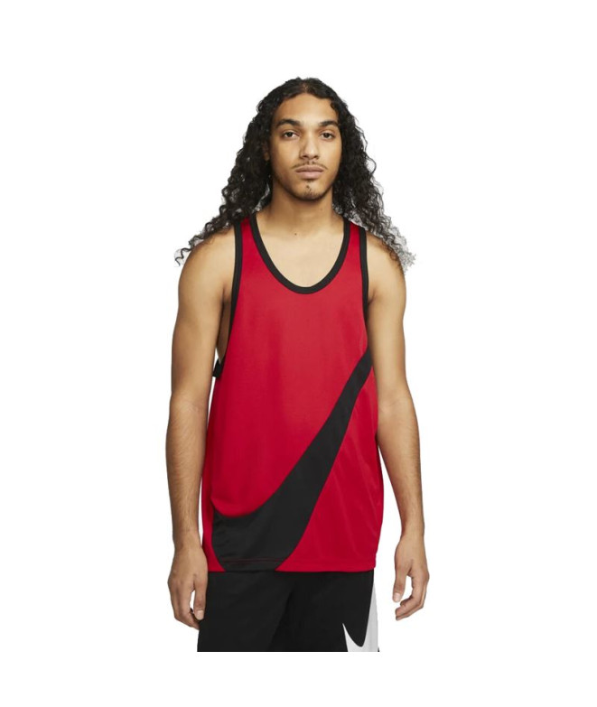 Camisola de basquetebol Nike Dri-FIT Vermelho para homem