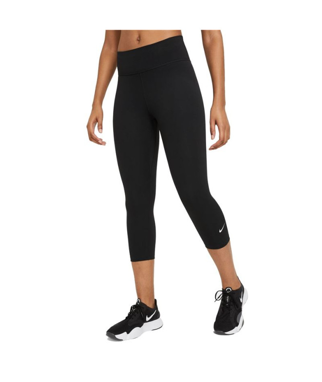 Pantalons Nike Femme Un noir