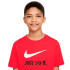 Camiseta Nike Menino Sportswear Just Do It Swoosh Vermelho