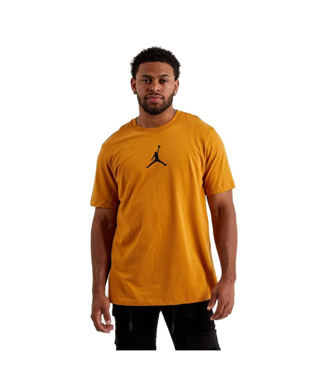 T-shirt Nike Homme Jordan Jumpman Jaune