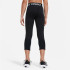 Mallas Nike Pro Niña Bk