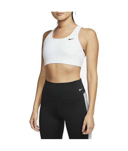 Brassiere de sport Nike Femme Swoosh Non Pad Wh Brassiere de sport Nike Femme Swoosh Non Pad Wh