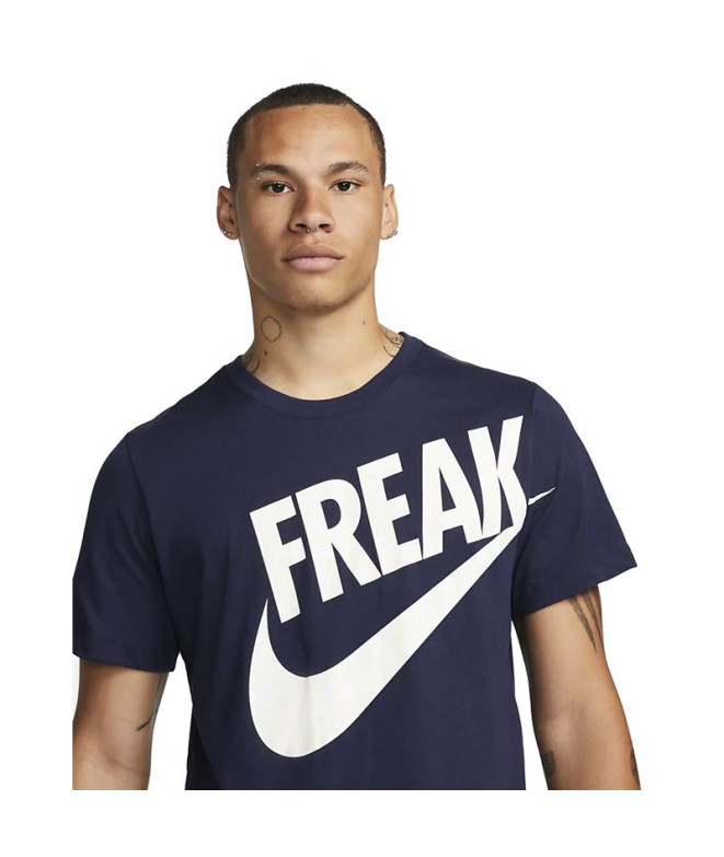 Camiseta Nike Homem Giannis Dri-FIT Azul