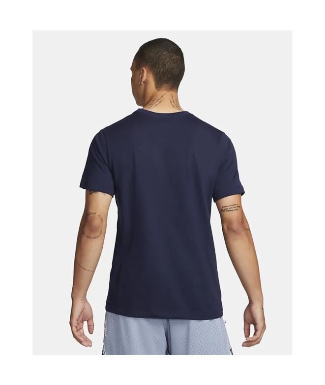 Camiseta Nike Homem Giannis Dri-FIT Azul