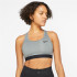 Soutien de desporto Nike Swoosh Cinzento para mulher