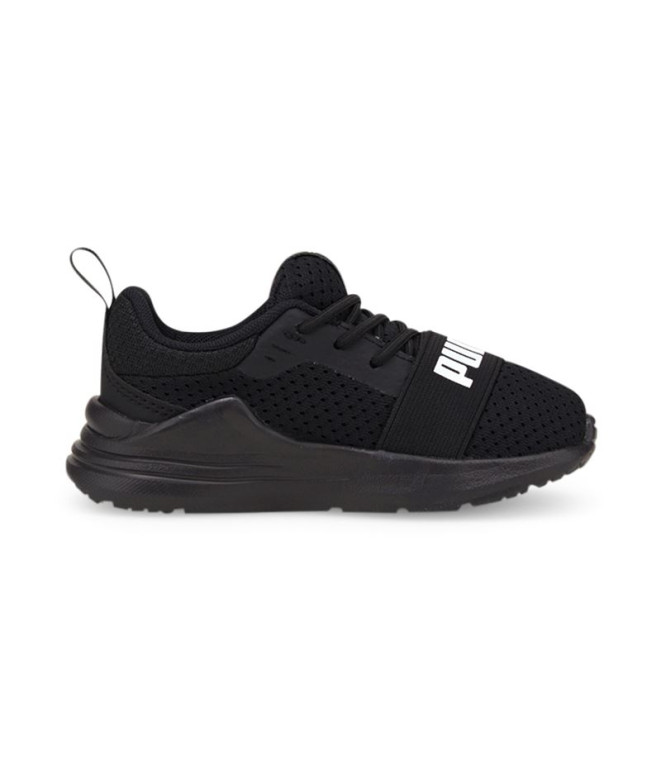 Sapatilhas Infantil Puma Wired Rn Preto
