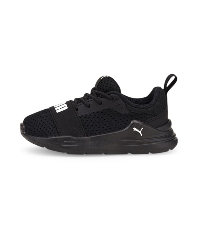Zapatillas Puma Wired Rn Infantil Black
