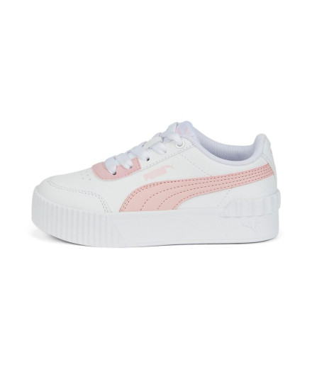 Puma Carina Lift Girl Chaussures White 2