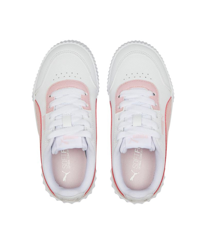 Chaussures Puma Carina Lift Fille Blanc
