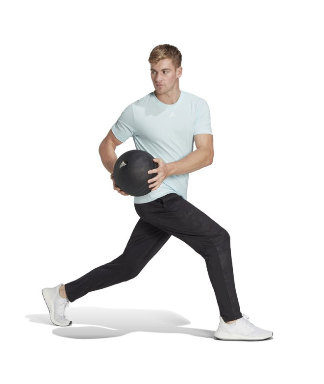 T-shirt adidas 3-Bar Graphic Homme Bleu