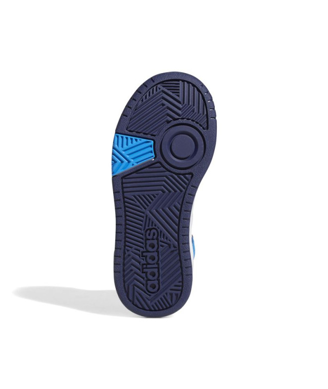 Sapatilhas adidas Infantil Hoops Mid 3.0 Azul