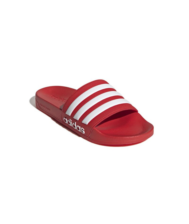 Chinelos adidas Adilette Shower Vermelho