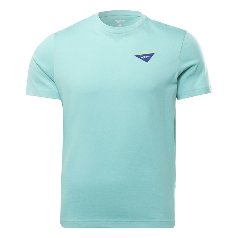 ᐈ Camiseta Reebok Graphic Les Mills® Hombre Blue – Atmosfera Sport©