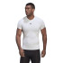 Camiseta adidas Homem Techfit Training Branco